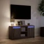 LED-TV-Möbel aus braunem Eichen-Ingenieurholz 100x34x50 cm. von , TV-Möbel - Ref: Foro24-852193, Preis: 85,10 €, Rabatt: %