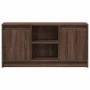 Mueble de TV LED madera ingeniería marrón roble 100x34x50 cm by , TV Furniture - Ref: Foro24-852193, Price: 86,49 €, Discount: %
