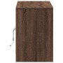 Mueble de TV LED madera ingeniería marrón roble 100x34x50 cm by , TV Furniture - Ref: Foro24-852193, Price: 86,49 €, Discount: %