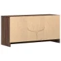 Mueble de TV LED madera ingeniería marrón roble 100x34x50 cm by , TV Furniture - Ref: Foro24-852193, Price: 85,10 €, Discount: %