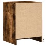 Mesita de noche luces LED 2 uds madera ingeniería roble ahumado by , Nightstands - Ref: Foro24-852042, Price: 84,71 €, Discou...