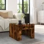 Mesa de centro con Infinity LED roble ahumado 40x40x30 cm by , Coffee table - Ref: Foro24-847599, Price: 57,29 €, Discount: %