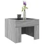 Mesa de centro con Infinity LED gris Sonoma 40x40x30 cm von , Couchtisch - Ref: Foro24-847600, Preis: 65,26 €, Rabatt: %