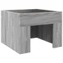 Mesa de centro con Infinity LED gris Sonoma 40x40x30 cm von , Couchtisch - Ref: Foro24-847600, Preis: 65,26 €, Rabatt: %
