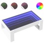 Mesa de centro con Infinity LED blanco 90x53x30 cm by , Coffee table - Ref: Foro24-847637, Price: 96,04 €, Discount: %
