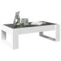 Mesa de centro con Infinity LED blanco 90x53x30 cm de , Mesas de centro - Ref: Foro24-847637, Precio: 95,05 €, Descuento: %