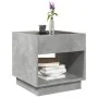 Mesa de centro con Infinity LED gris hormigón 50x50x50 cm by , Coffee table - Ref: Foro24-847654, Price: 82,07 €, Discount: %