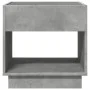 Mesa de centro con Infinity LED gris hormigón 50x50x50 cm by , Coffee table - Ref: Foro24-847654, Price: 82,07 €, Discount: %