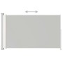Retractable side awning for patio in cream color, 220x300 cm. by vidaXL, Umbrellas - Ref: Foro24-313424, Price: 100,61 €, Dis...