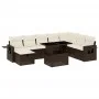 Set de sofás de jardín 9 pzas y cojines ratán sintético marrón von , Gartensets - Ref: Foro24-3275033, Preis: 626,91 €, Rabat...