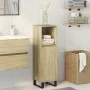 Armario de baño madera contrachapada roble Sonoma 30x30x100 cm by , bathroom vanities - Ref: Foro24-849672, Price: 54,44 €, D...