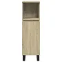 Armario de baño madera contrachapada roble Sonoma 30x30x100 cm by , bathroom vanities - Ref: Foro24-849672, Price: 54,44 €, D...
