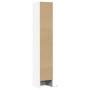 Aparador con luz LED madera de ingeniería blanco 36x32,5x200 cm by , Sideboards - Ref: Foro24-852124, Price: 81,15 €, Discoun...