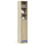 Sideboard mit LED-Beleuchtung, Eichenholz Sonoma, 36x32,5x200 cm. von , Sideboards - Ref: Foro24-852126, Preis: 78,78 €, Raba...