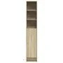 Aparador con LED madera ingeniería roble Sonoma 36x32,5x200 cm de , Aparadores - Ref: Foro24-852126, Precio: 77,82 €, Descuen...