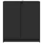 Sideboard mit LED-Lichtern aus schwarzem Ingenieurholz 77x34x85 cm. von , Sideboards - Ref: Foro24-852132, Preis: 89,38 €, Ra...