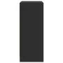 Aparador con luces LED madera de ingeniería negro 77x34x85 cm by , Sideboards - Ref: Foro24-852132, Price: 89,38 €, Discount: %