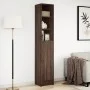 Aparador con LED madera ingeniería marrón roble 36x32,5x200 cm by , Sideboards - Ref: Foro24-852130, Price: 82,59 €, Discount: %