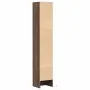 Aparador con LED madera ingeniería marrón roble 36x32,5x200 cm by , Sideboards - Ref: Foro24-852130, Price: 82,59 €, Discount: %