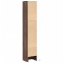 Aparador con LED madera ingeniería marrón roble 36x32,5x200 cm by , Sideboards - Ref: Foro24-852130, Price: 83,64 €, Discount: %