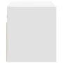 TV-Wandmöbel mit LED-Lichtern, weiß, 80x31x35 cm. von , TV-Möbel - Ref: Foro24-852257, Preis: 48,65 €, Rabatt: %