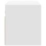 TV-Wandmöbel mit LED-Lichtern, weiß, 80x31x35 cm. von , TV-Möbel - Ref: Foro24-852257, Preis: 49,25 €, Rabatt: %