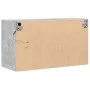 Wand-TV-Möbel mit LED-Lichtern in Betongrau 80x31x45 cm von , TV-Möbel - Ref: Foro24-852288, Preis: 65,06 €, Rabatt: %