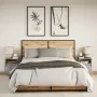 Mesitas de noche de pared con luces LED 2 uds gris hormigón de , Mesitas de noche - Ref: Foro24-3307982, Precio: 83,49 €, Des...