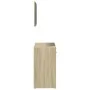 Badezimmermöbel-Set, 2-teilig, aus Sperrholz in Eichenholzoptik Sonoma. von , Badezimmermöbel - Ref: Foro24-849605, Preis: 58...