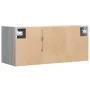 Wand-TV-Möbel mit LED-Lichtern in Sonoma-Grau 80x31x35 cm von , TV-Möbel - Ref: Foro24-852262, Preis: 51,92 €, Rabatt: %