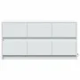 TV-Möbel mit LED-Beleuchtung aus weißem Ingenieurholz, 100x34x50 cm. von , TV-Möbel - Ref: Foro24-852215, Preis: 105,14 €, Ra...