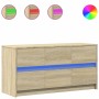 TV-Schrank aus Sonoma-Eichenfurnier, 100x34x50 cm. von , TV-Möbel - Ref: Foro24-852217, Preis: 93,68 €, Rabatt: %