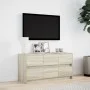 Mueble de TV LED madera de ingeniería roble Sonoma 100x34x50 cm by , TV Furniture - Ref: Foro24-852217, Price: 92,52 €, Disco...