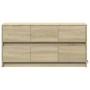 TV-Schrank aus Sonoma-Eichenfurnier, 100x34x50 cm. von , TV-Möbel - Ref: Foro24-852217, Preis: 93,68 €, Rabatt: %