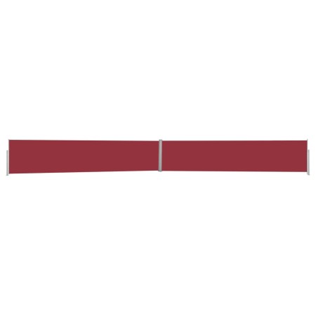 Retractable side awning for patio red 140x1200 cm by vidaXL, Umbrellas - Ref: Foro24-313392, Price: 92,84 €, Discount: %
