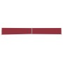 Retractable side awning for patio red 140x1200 cm by vidaXL, Umbrellas - Ref: Foro24-313392, Price: 92,84 €, Discount: %