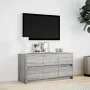 Mueble de TV con LED madera ingeniería gris Sonoma 100x34x50 cm by , TV Furniture - Ref: Foro24-852220, Price: 105,26 €, Disc...