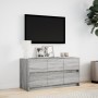 TV-Möbel mit LED-Beleuchtung, Sonoma-Grau aus Holzwerkstoff, 100x34x50 cm. von , TV-Möbel - Ref: Foro24-852220, Preis: 106,71...