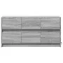 Mueble de TV con LED madera ingeniería gris Sonoma 100x34x50 cm by , TV Furniture - Ref: Foro24-852220, Price: 105,26 €, Disc...