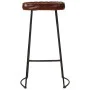 Hocher Tisch und 7 Hocker aus massivem Mangoholz und Metall. von , Möbelsets für Küchen und Esszimmer - Ref: Foro24-3216411, ...