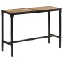 Hocher Tisch und 7 Hocker aus massivem Mangoholz und Metall. von , Möbelsets für Küchen und Esszimmer - Ref: Foro24-3216411, ...