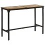 Hocher Tisch und 7 Hocker aus massivem Mangoholz und Metall. von , Möbelsets für Küchen und Esszimmer - Ref: Foro24-3216411, ...