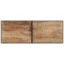 Set mesa alta y taburetes 7 pzas madera maciza mango y metal by , Furniture sets for kitchens and dining rooms - Ref: Foro24-...