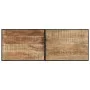Set mesa alta y taburetes 7 pzas madera maciza mango y metal by , Furniture sets for kitchens and dining rooms - Ref: Foro24-...