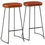 Hocher Tisch-Set und 3-teilige Hocker aus massivem Mangoholz und Metall. von , Möbelsets für Küchen und Esszimmer - Ref: Foro...