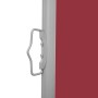 Retractable side awning for patio red 140x1200 cm by vidaXL, Umbrellas - Ref: Foro24-313392, Price: 92,84 €, Discount: %