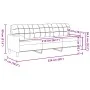 Sofá de 3 plazas con cojines tela gris claro 210 cm by , Sofas - Ref: Foro24-3278201, Price: 295,08 €, Discount: %