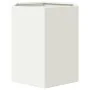Jardinera hexagonal acero blanco 46x40x45 cm by , Pots and planters - Ref: Foro24-851110, Price: 49,09 €, Discount: %