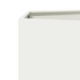 Sechseckiger Blumenkübel aus weißem Stahl, 46x40x45 cm. von , Töpfe und Pflanzgefäße - Ref: Foro24-851110, Preis: 50,06 €, Ra...