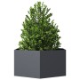 Jardinera hexagonal de acero gris antracita 104x90x45 cm by , Pots and planters - Ref: Foro24-851131, Price: 89,53 €, Discoun...